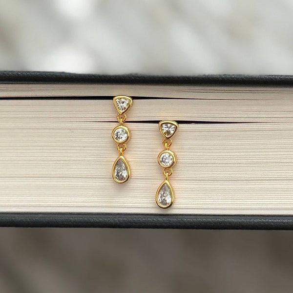 Namra Earrings- Gold