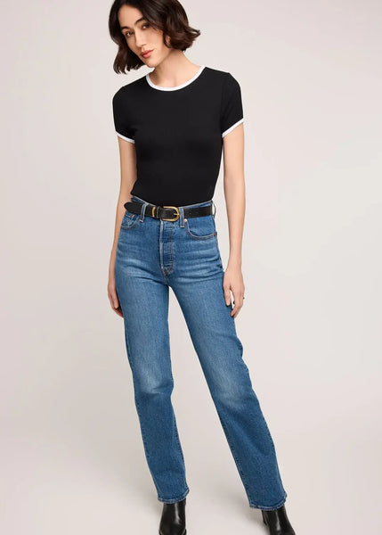 Shania Ribbed Tee