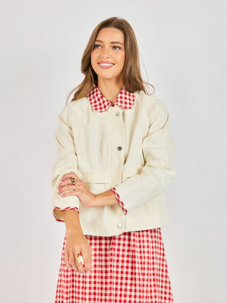 Teacup Gingham Jacket