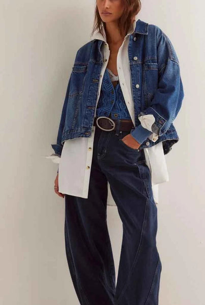 Opal Swing Denim Jacket