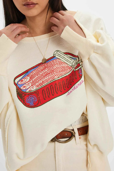 Graphic Camden Pullover/Sardine Combo