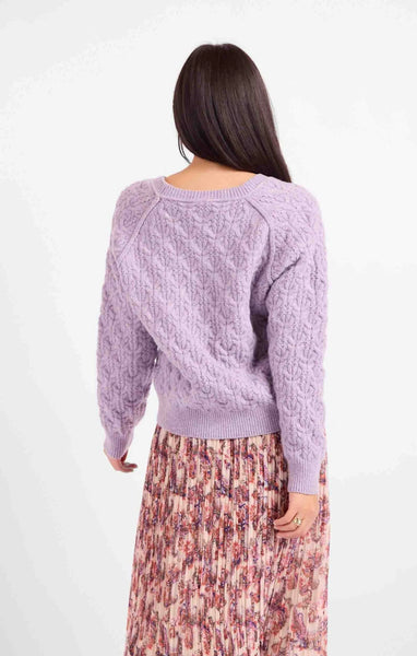 Lavender Kiss Sweater