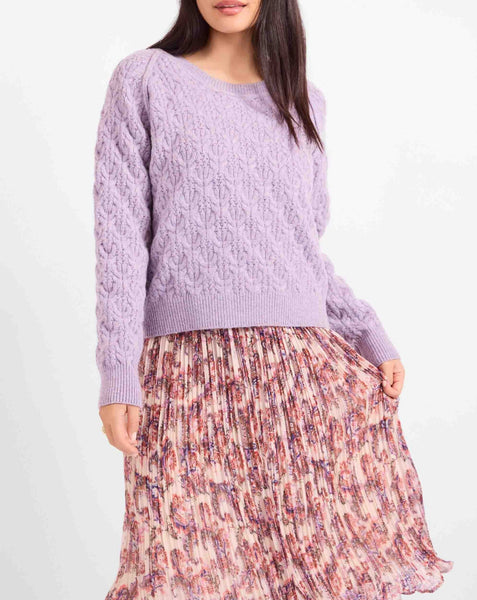 Lavender Kiss Sweater