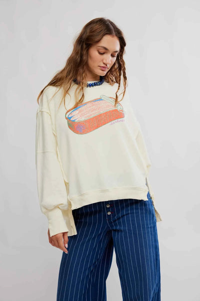 Graphic Camden Pullover/Sardine Combo