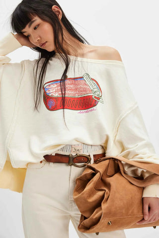 Graphic Camden Pullover/Sardine Combo