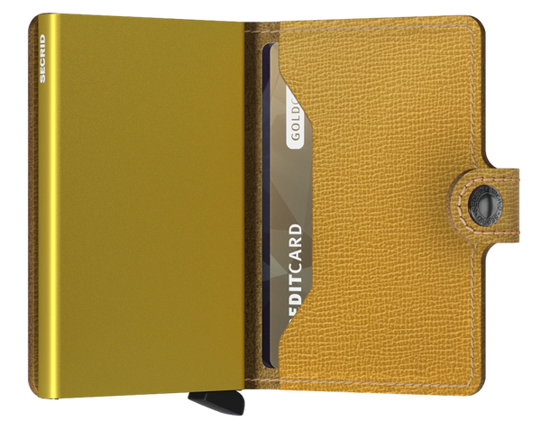 MINIWALLET CRISPLE OCHRE