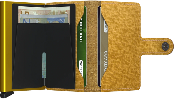 MINIWALLET CRISPLE OCHRE