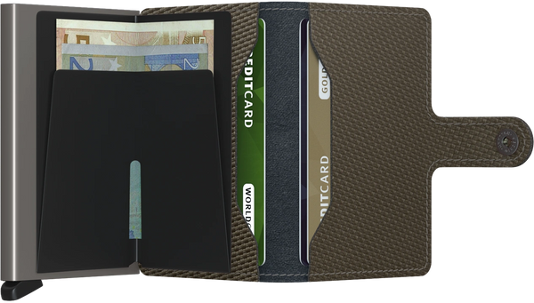 MINIWALLET CARBON KHAKI