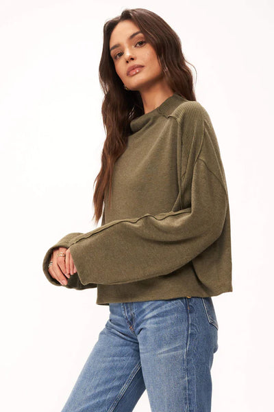 MODERN LOVER COZY FUNNEL NECK