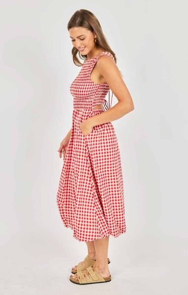 Apple Butter Midi Dress
