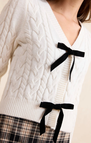 Celeste Bow Cardigan