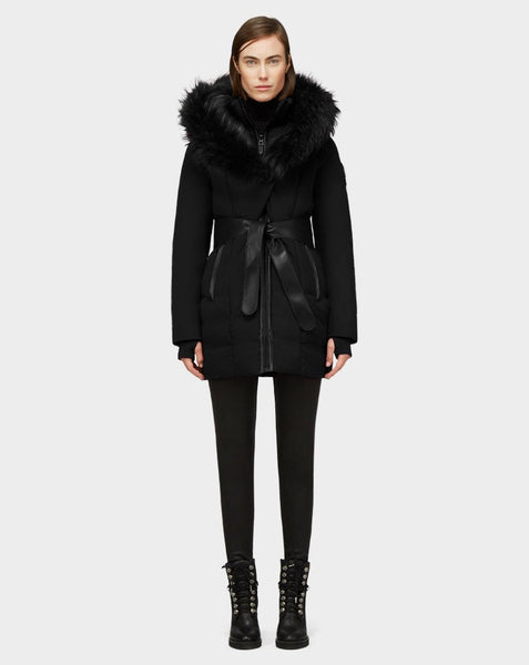 MODA DOWN PUFFER WITH REMOVABLE FUR