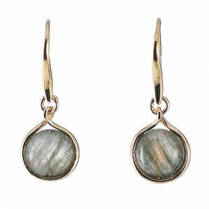 Reign Genuine Labradorite Bubble Earrings - Nica's Clothing & Accessories