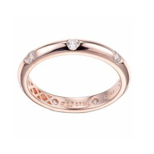 Reign Diamondlite Rose Stackable Ring - Nica's Clothing & Accessories