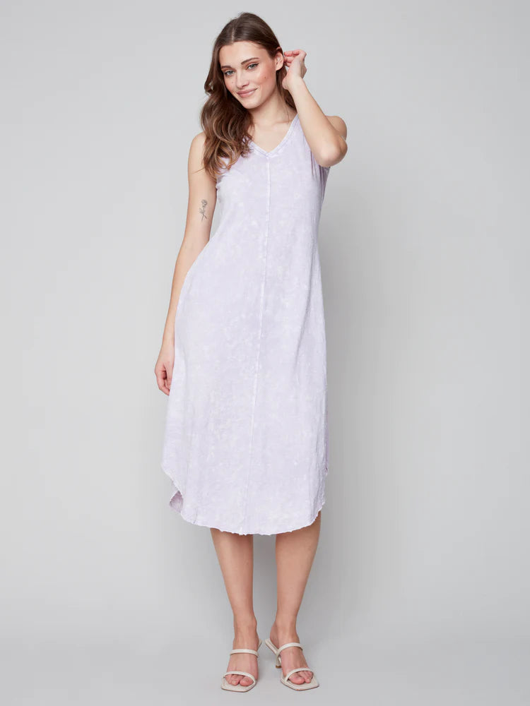 COTTON SLUB DRESS