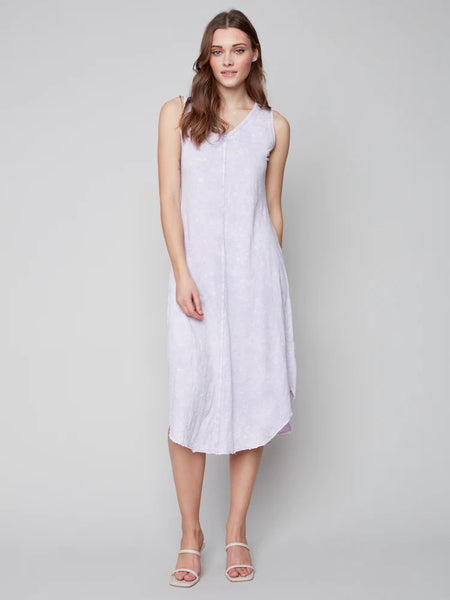 COTTON SLUB DRESS