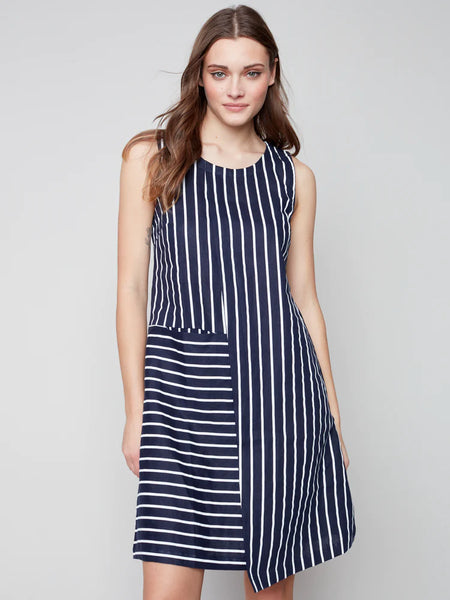 STRIPE COTTON DRESS