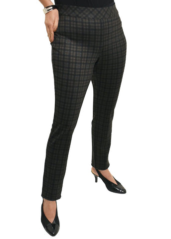 REVERSIBLE PLAID PANTS