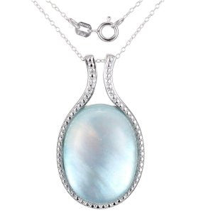 Reign Genuine Dyed Mother of Pearl Pendant - Nica's Clothing & Accessories
