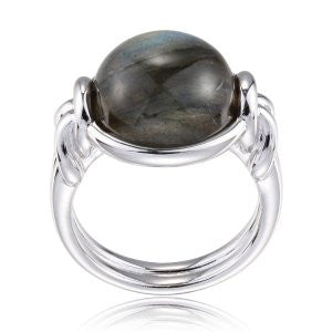 Reign Genuine Labradorite Bubble Ring - Nica's Clothing & Accessories