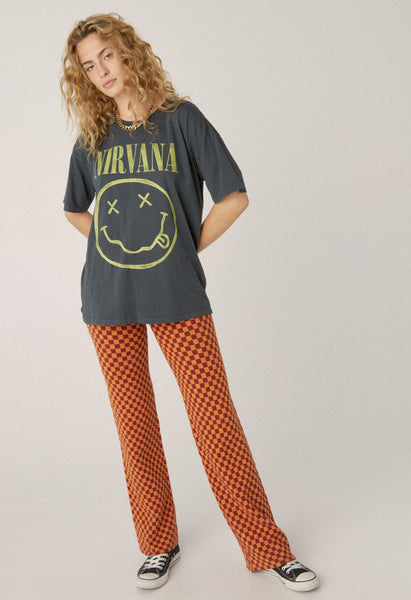 NIRVANA SMILEY MERCH TEE