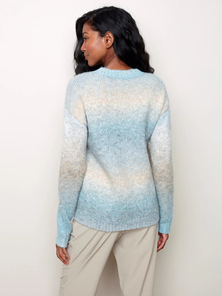 SPACE DYE PULLOVER